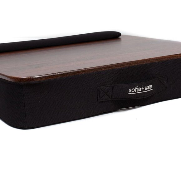 Sofia + Sam All Purpose Lap Desk (Wood top) with Memory Foam – Work from Home - Picture 9 of 10